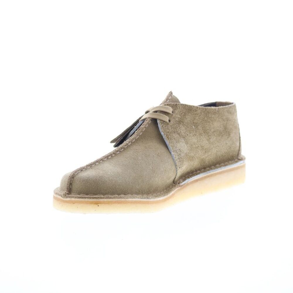 Clarks Mens Desert Trek Green Boots (NWT) - Picture 4 of 7